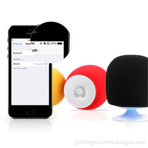 iSponge Bluetooth Wireless Speaker, 3W x 1, Hands-free with Mic, V3.0 + EDR, 400mAh/3.7V